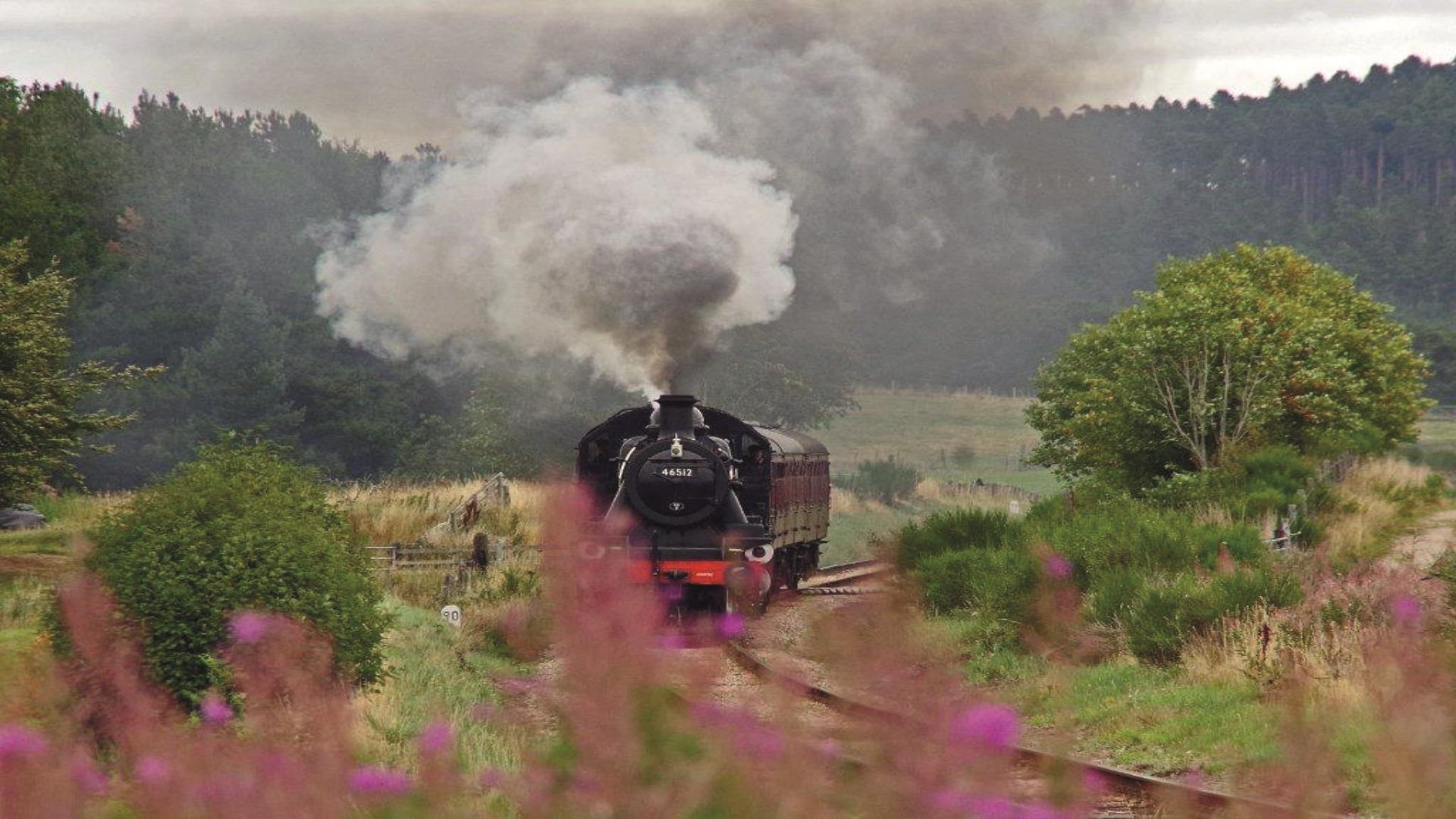 Journey on the Strathspey Railway